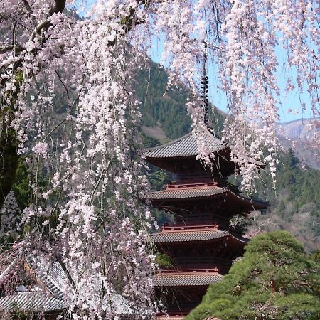 宿坊 端場坊｜Temple Hotel Habanobo Minobu Exteriör bild